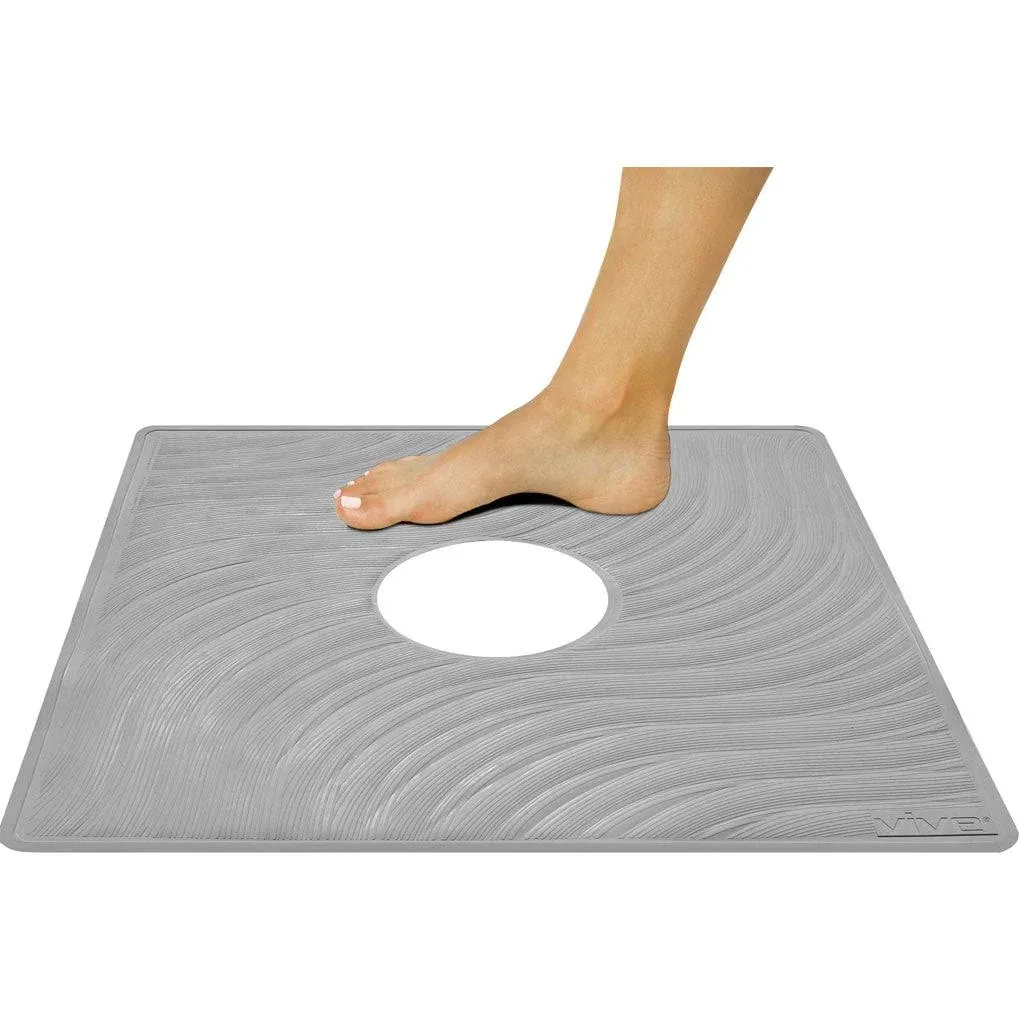 Vive Health - 22" x 22" Non-Slip Shower Mat