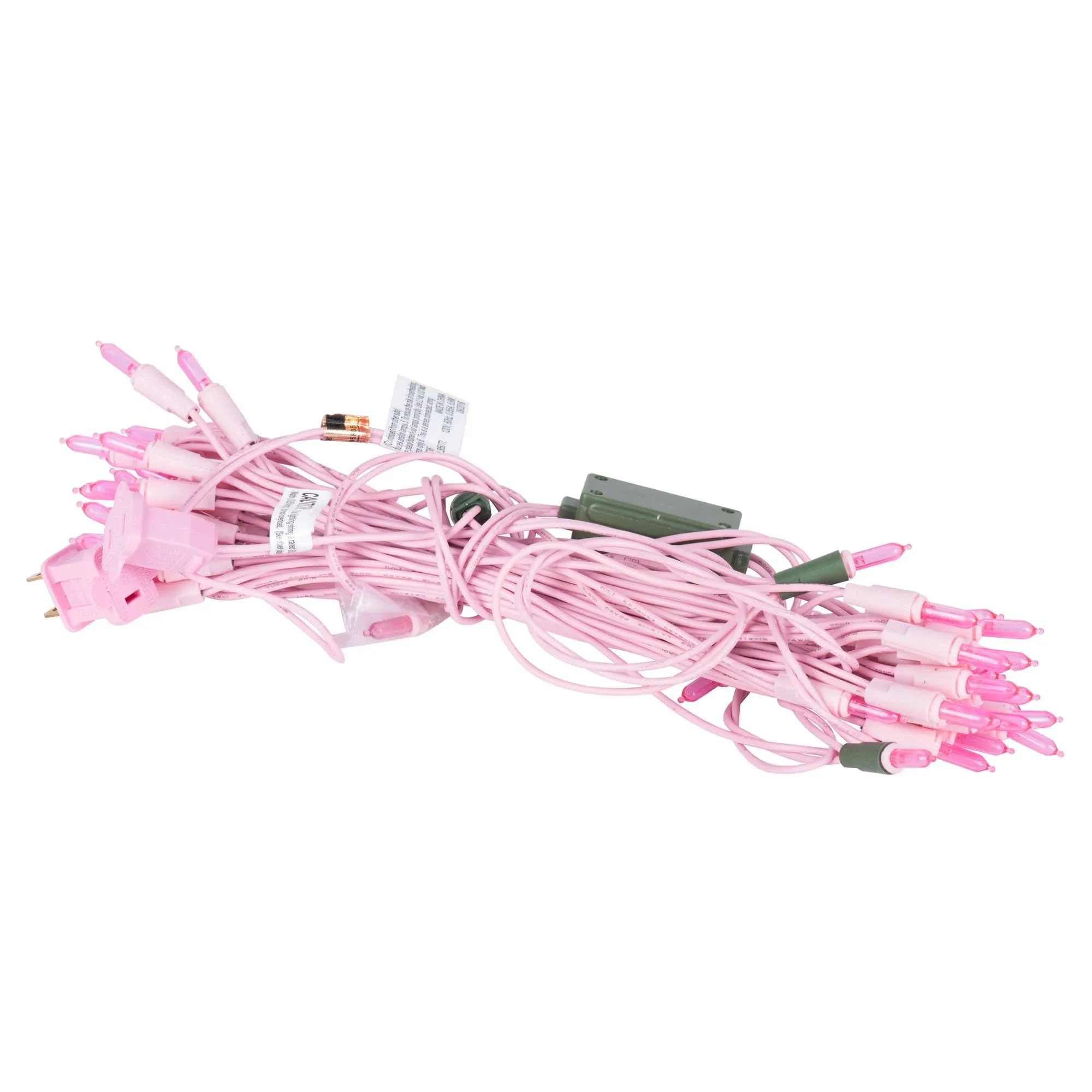 Vickerman 50Lt Pink Dura-lit/pkw EC Set 9 in. SP