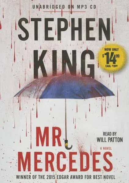 Mr. Mercedes: A Novel by Stephen King (English) MP3 CD Book