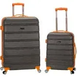 Spinner Luggage Set Carry on Bag Travel 2 Piece Hardside Expandable Lightweight