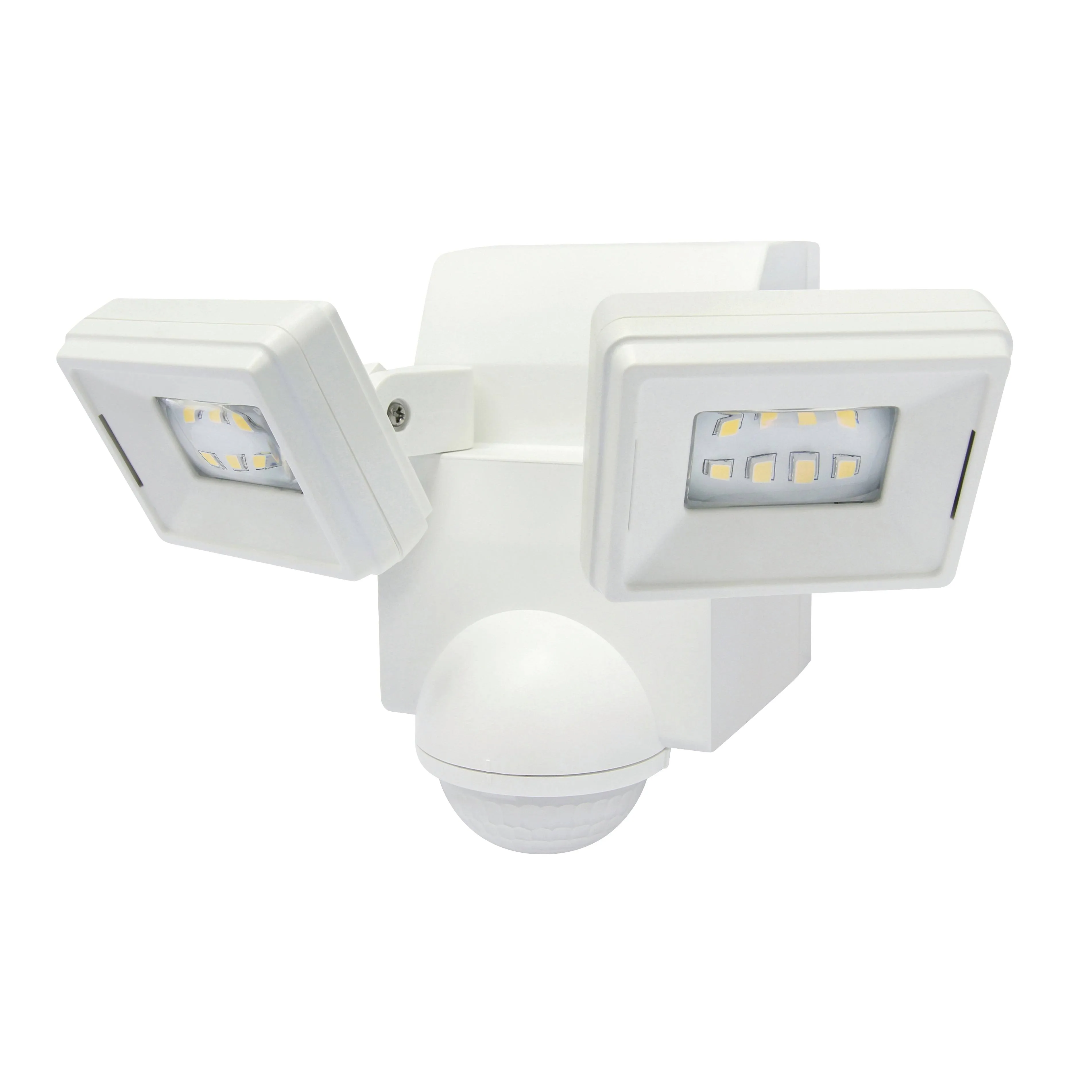 IQ America LB1870QWH 700 Lumen Battery Operated LED Motion Security Flood Light