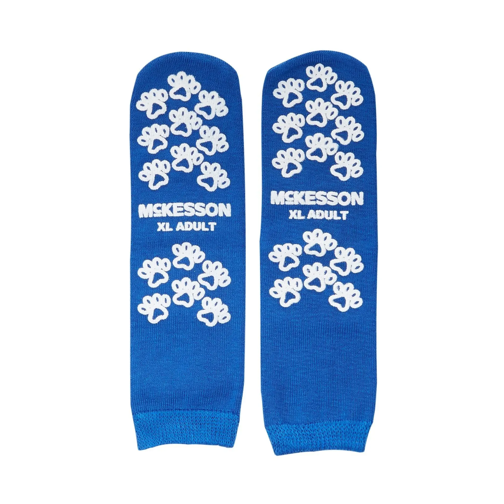 McKesson Terries™ Slipper Socks with Grippers, 2X-Large - 2 Count | Pandion Direct