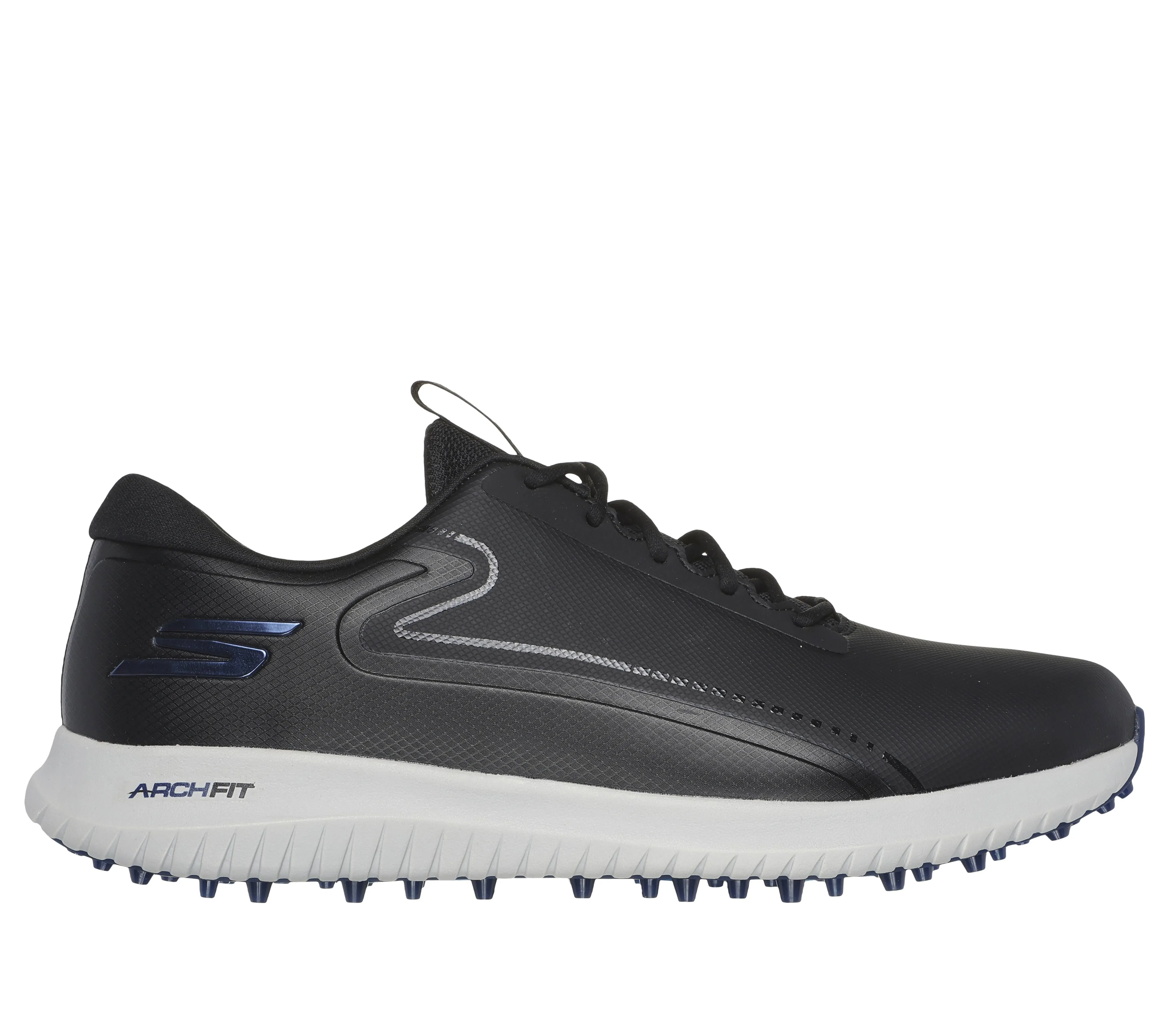 Skechers Men's Go Golf Max 3 Spikeless Golf Shoes 3221577 - 11.5 Wide Black/Gray