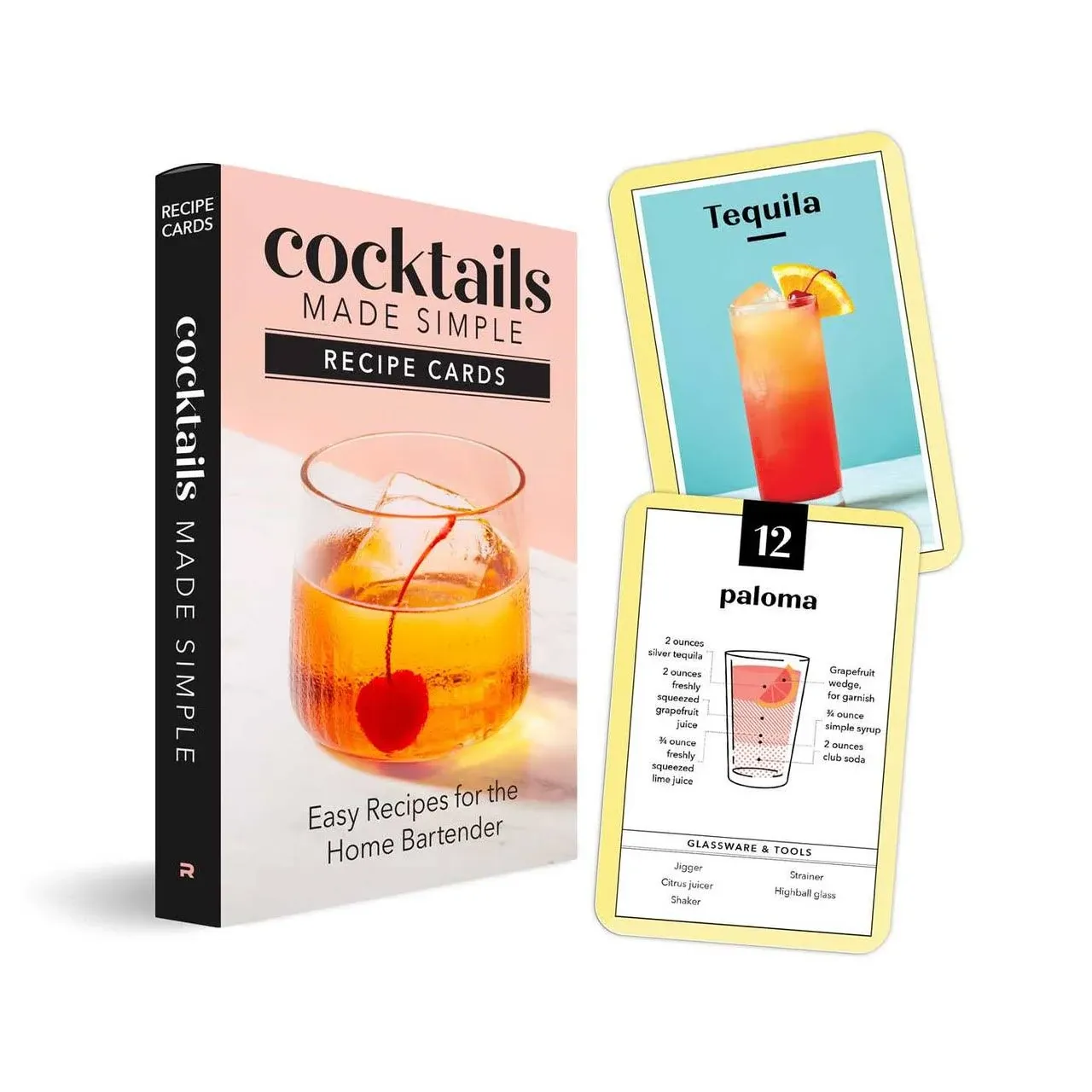 COCKTAILS MADE SIMPLE RECIPE CARDS