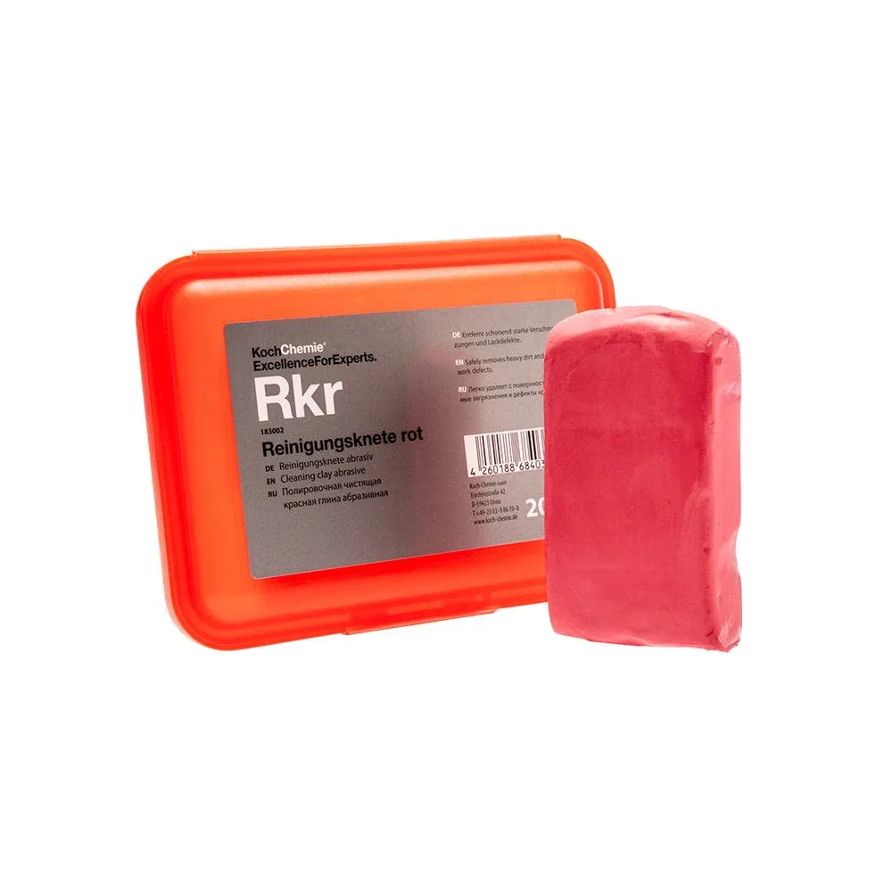 Koch-Chemie - Abrasive Clay Bar - Reinigungsknet<wbr/>e Rot, Safe for Paintwork Red 