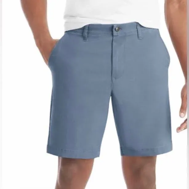 Members Mark NWT flat front Blue shorts 40