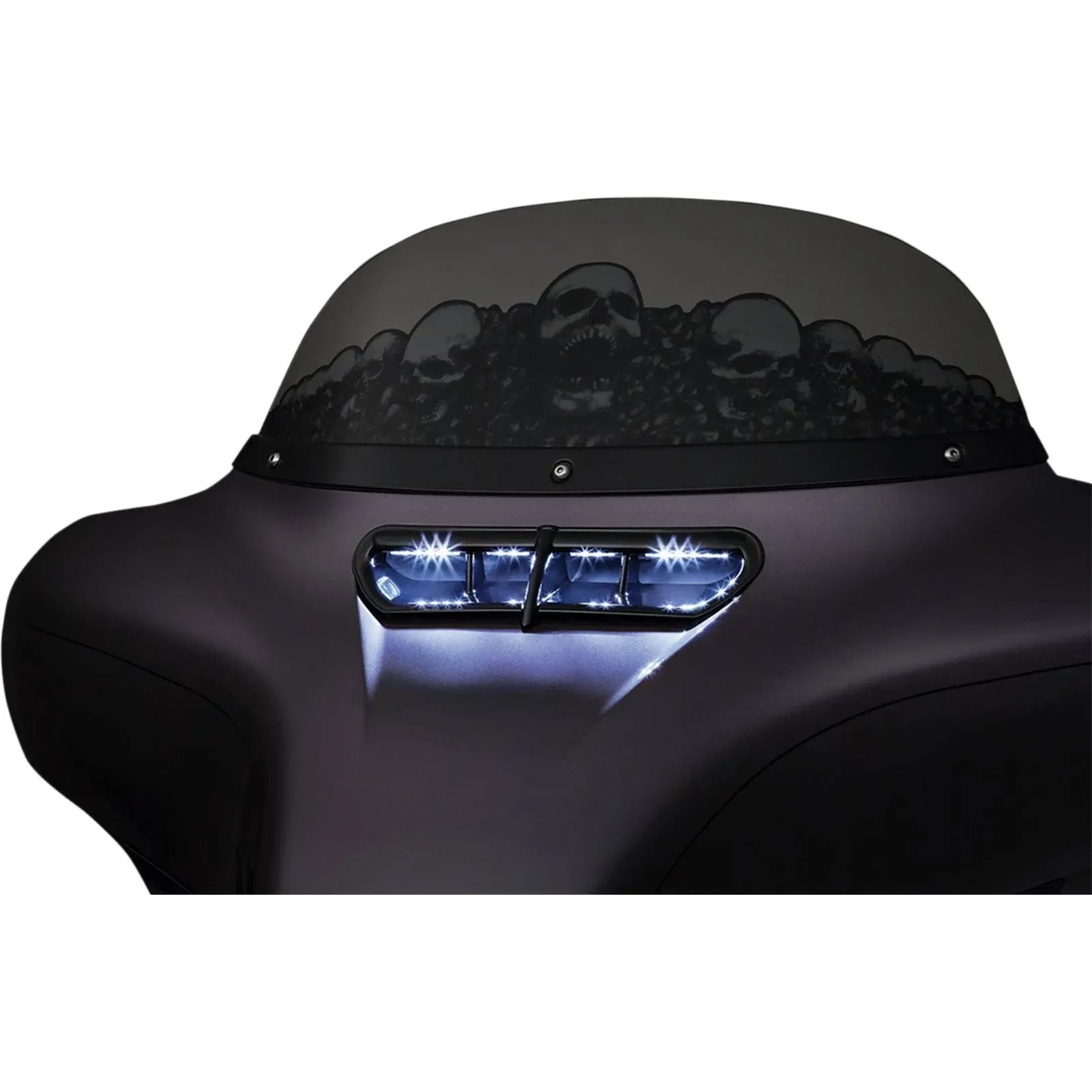 Kuryakyn - 6912 Fairing Vent Accent, Black