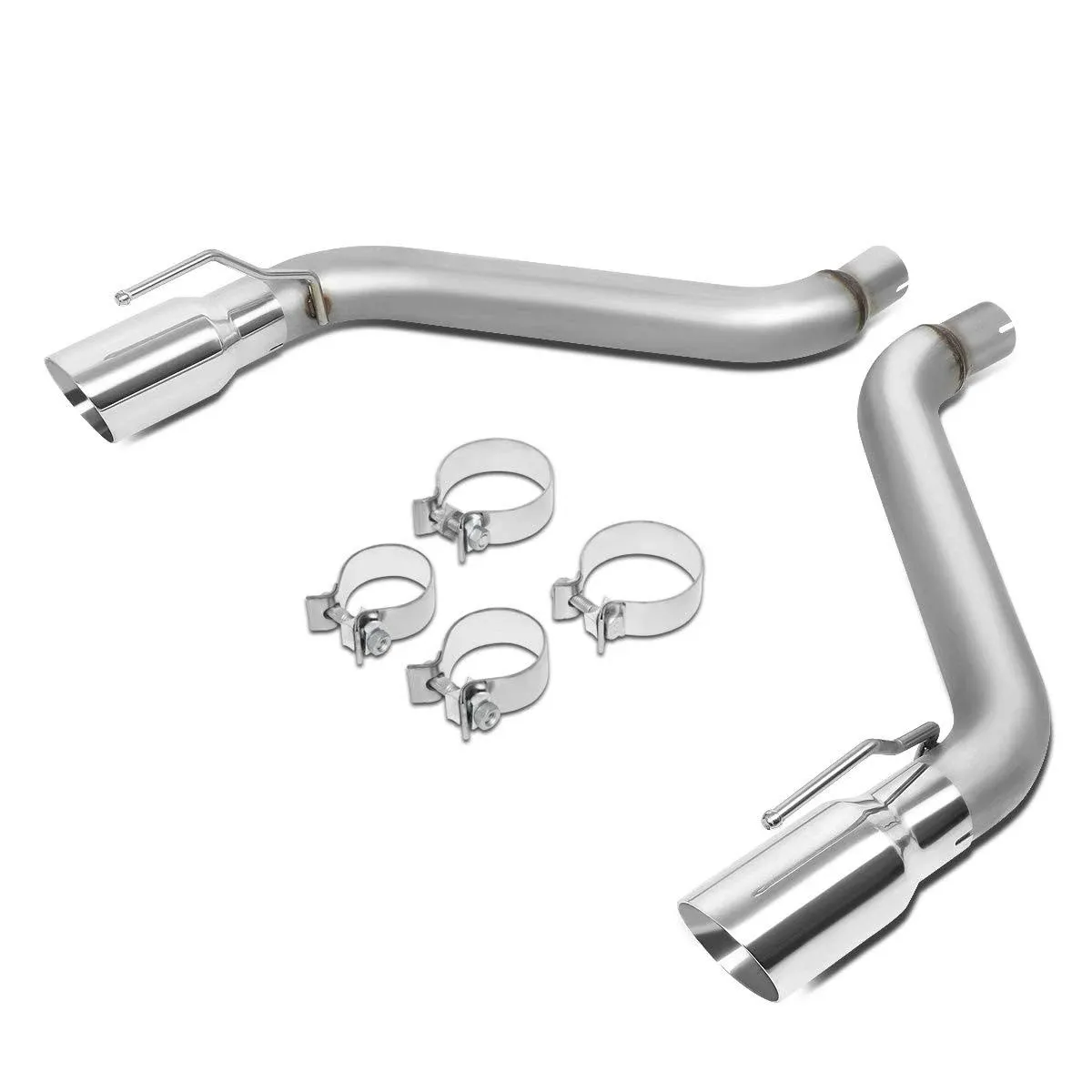 DNA Motoring for 2016 to 2018 Chevy Camaro 2.0L 3.6L Axle Cat Back Exhaust System ...