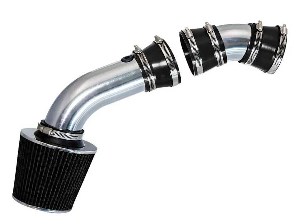 Rtunes Racing Short Ram Air Intake Kit + Filter Combo Black Compatible for 96-98 ...