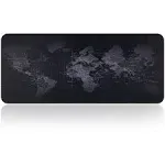 Qisan Large Gaming Mouse Map Pad with Nonslip Base-31.5x11.8x0.15 Inch|Extended XXL size, Heavy|Thick, Comfy, Foldable Mat for Desktop, Laptop,