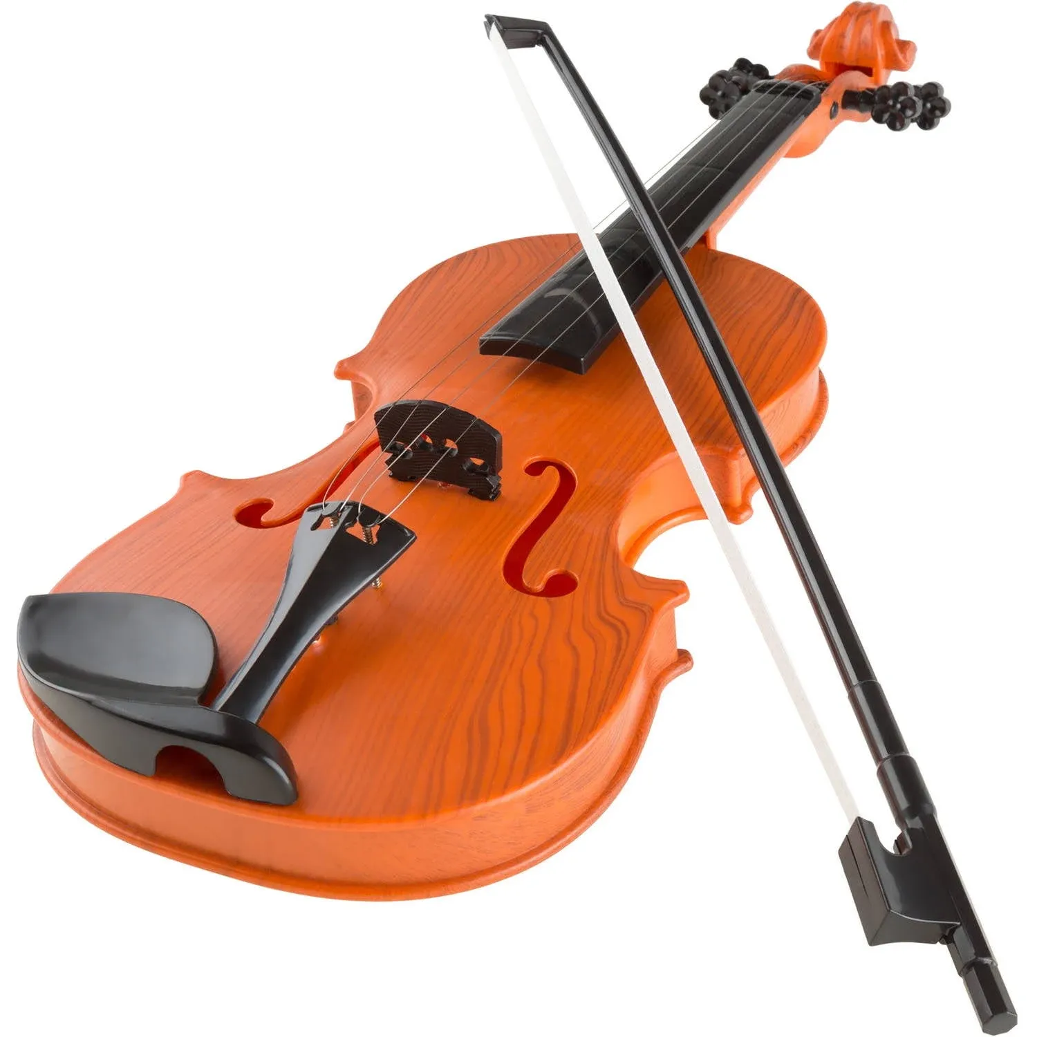 Hey! Play! Battery Operated Musical Toy Violin with Strings & Bow