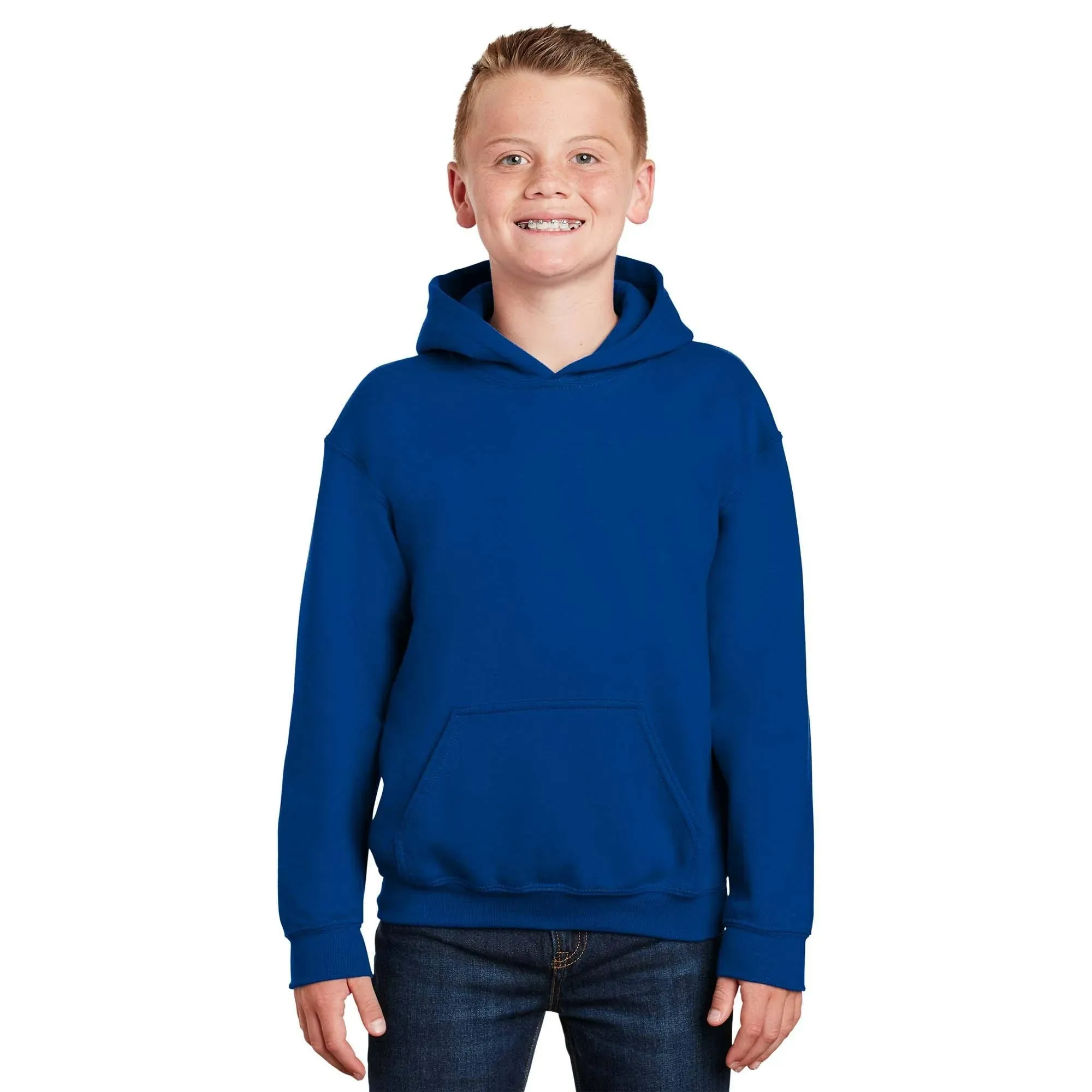 Gildan Heavy Blend Youth Hooded Sweatshirt Boy's