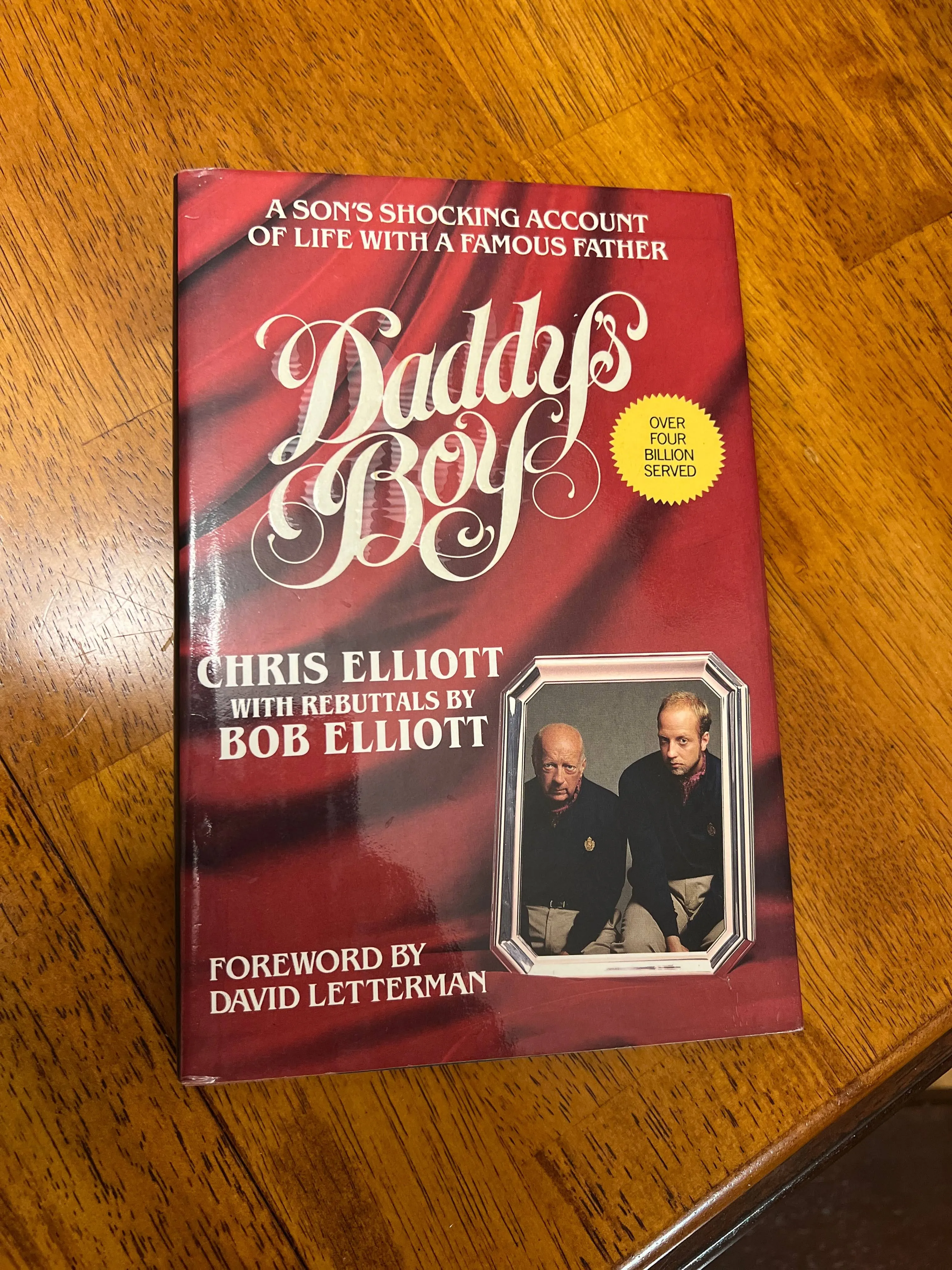 Daddy&#39;s Boy by Chris Elliott HC Hardcover 1st First LN Like New 1989  142656