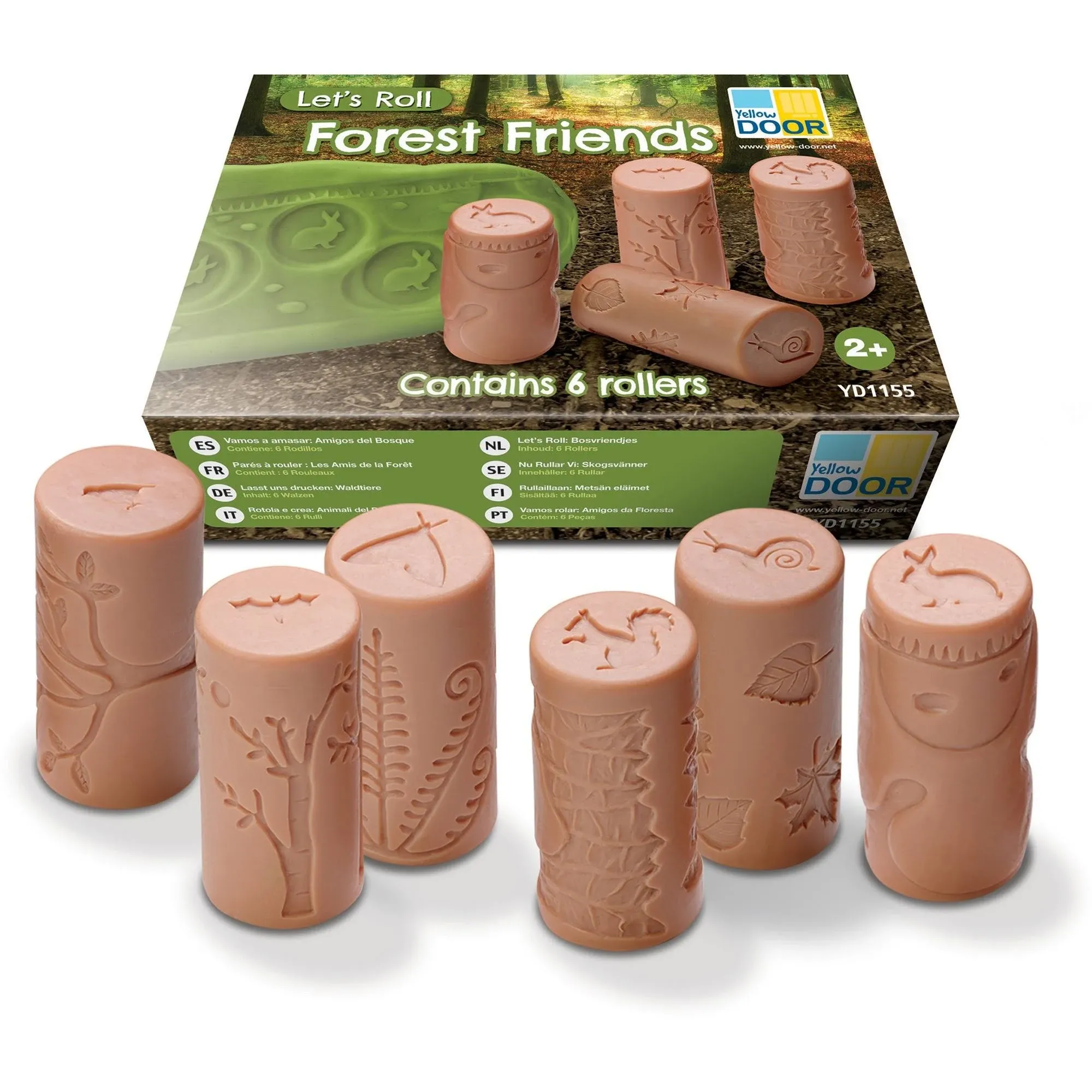 Forest Friends Stamper Dough Rollers