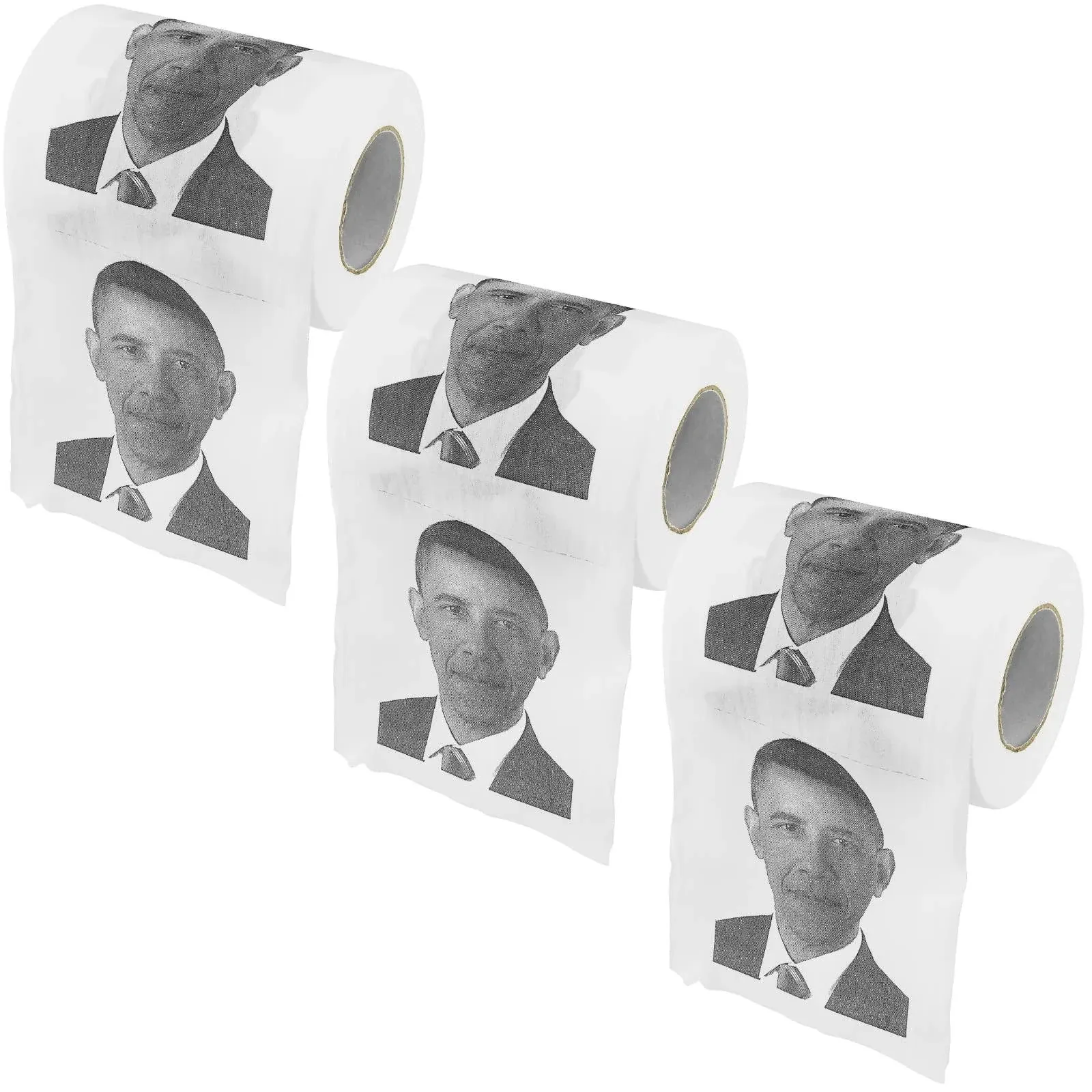 Fairly Odd Novelties Obama Novelty Toilet Paper 3 Count