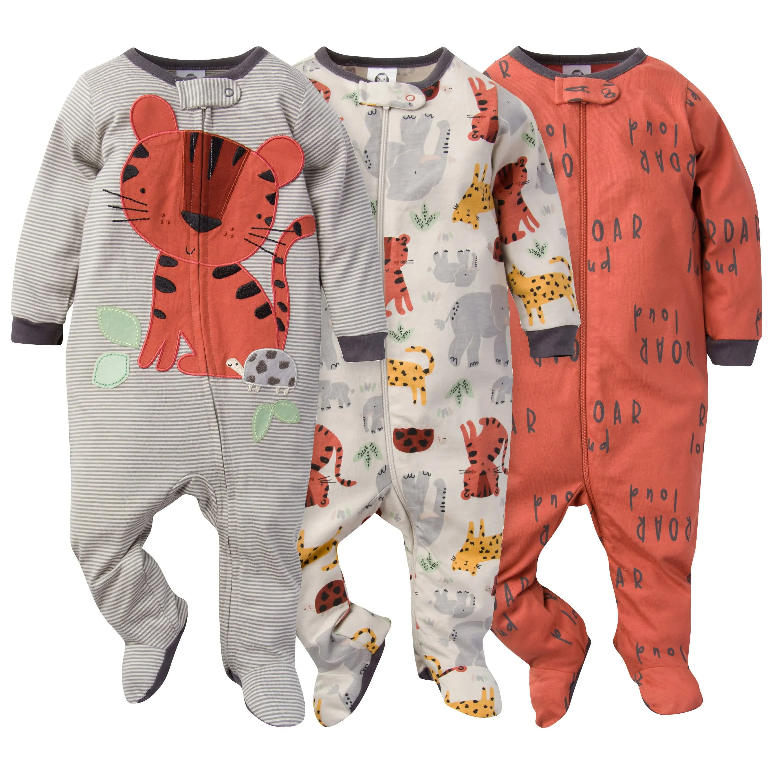 3-Pack Baby Boys Safari Sleep &#39;N Plays