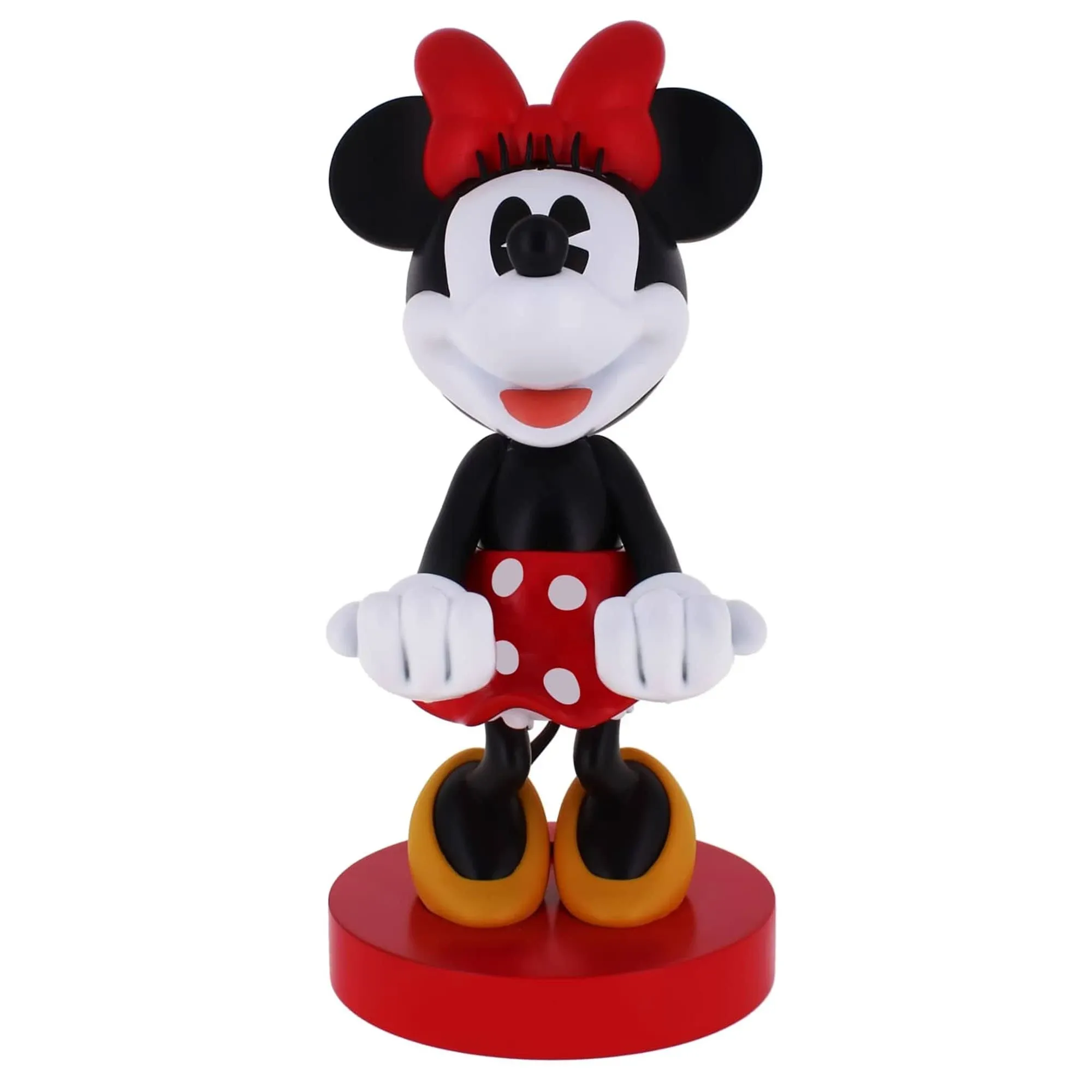 Exquisite Gaming Cable Guys: Disney Minnie Mouse Phone Stand & Controller Holder - Officially Licenced Figure