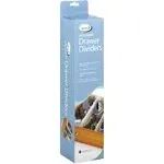 Whitmor Drawer Dividers, Adjustable - 2 dividers