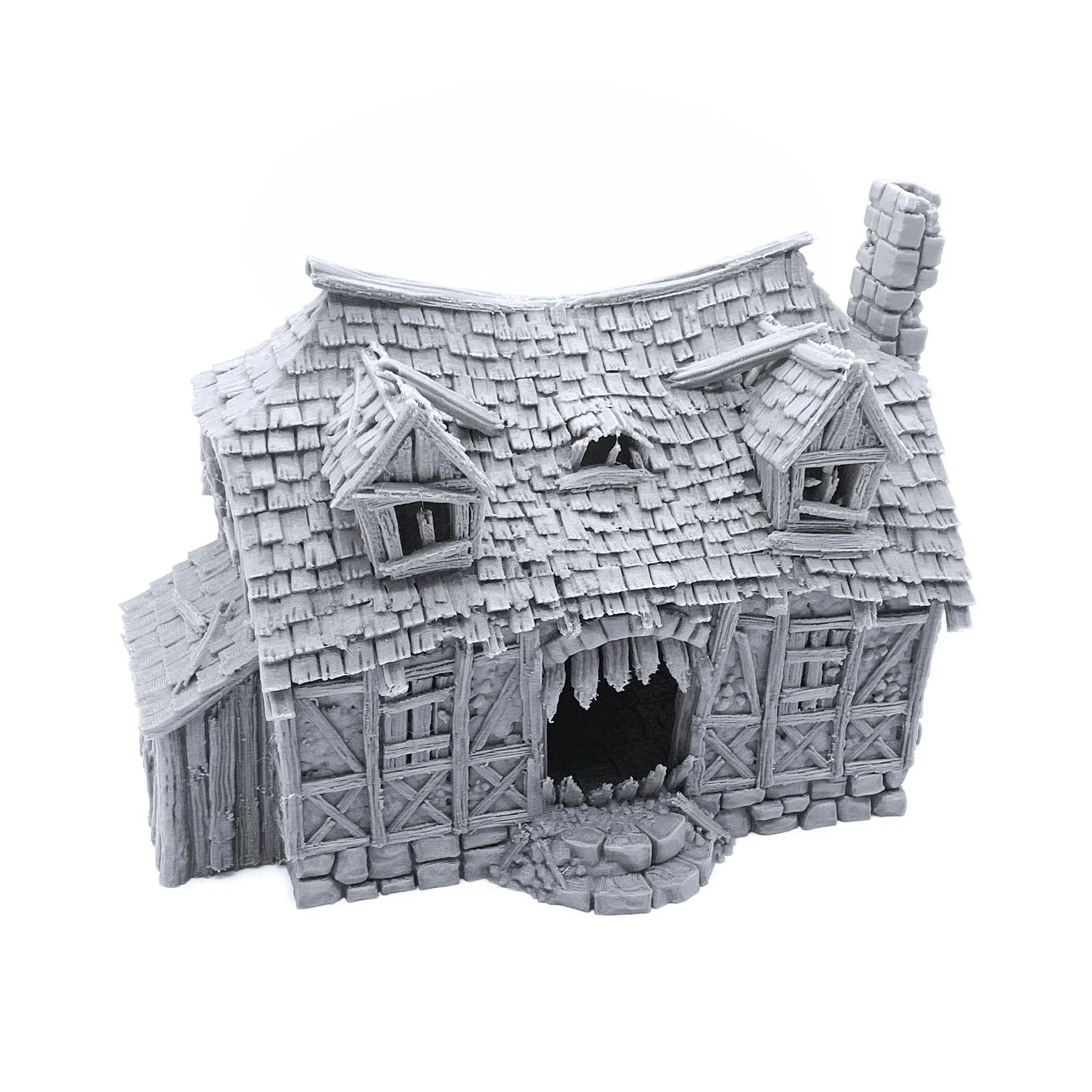 Mimic House by Printable Scenery, 3D Printed Tabletop RPG Scenery and Wargame Terrain 28mm Miniatures