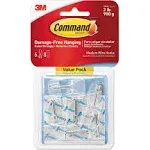 Command Clear Medium Wire Toggle Hook