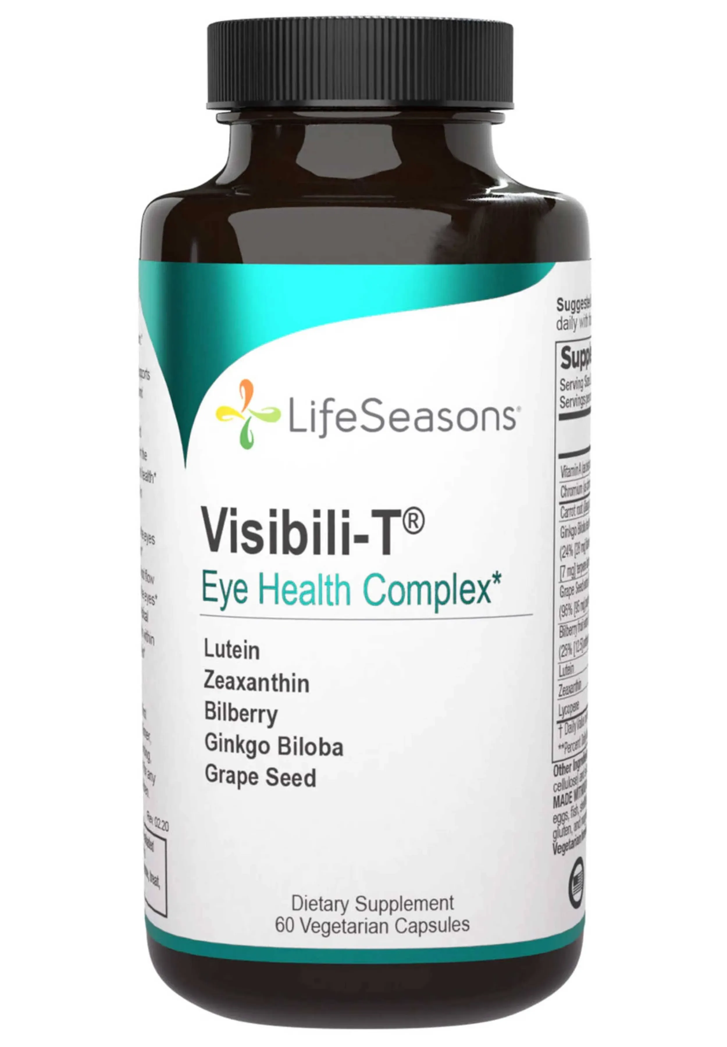 LifeSeasons Visibili-T Eye Health Complex 120 Capsules