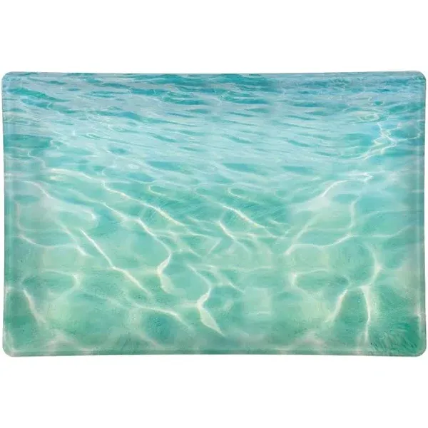 Beach Rectangular Glass Soap Dish