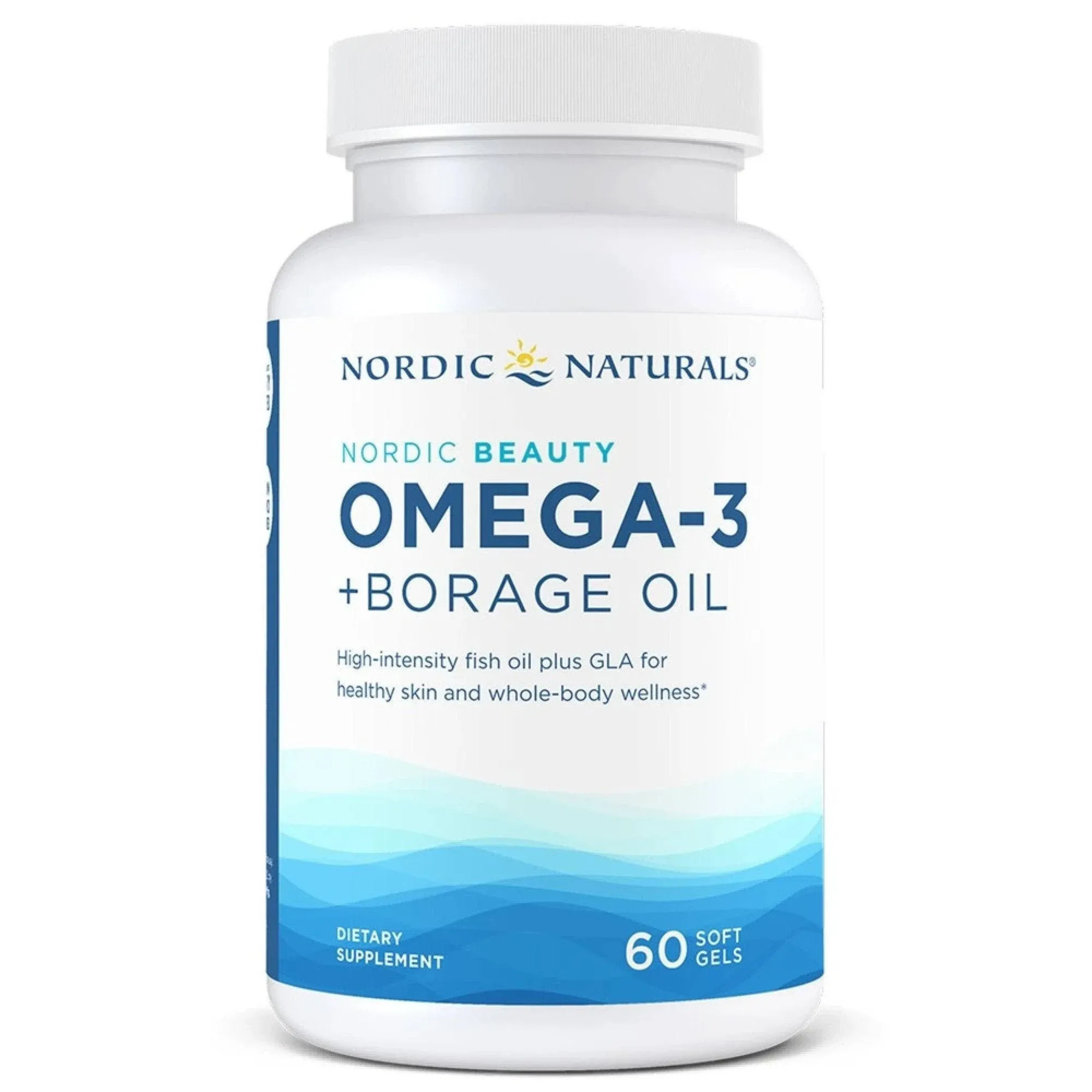 Nordic Naturals Nordic Beauty Omega-3 + Borage Oil Softgels