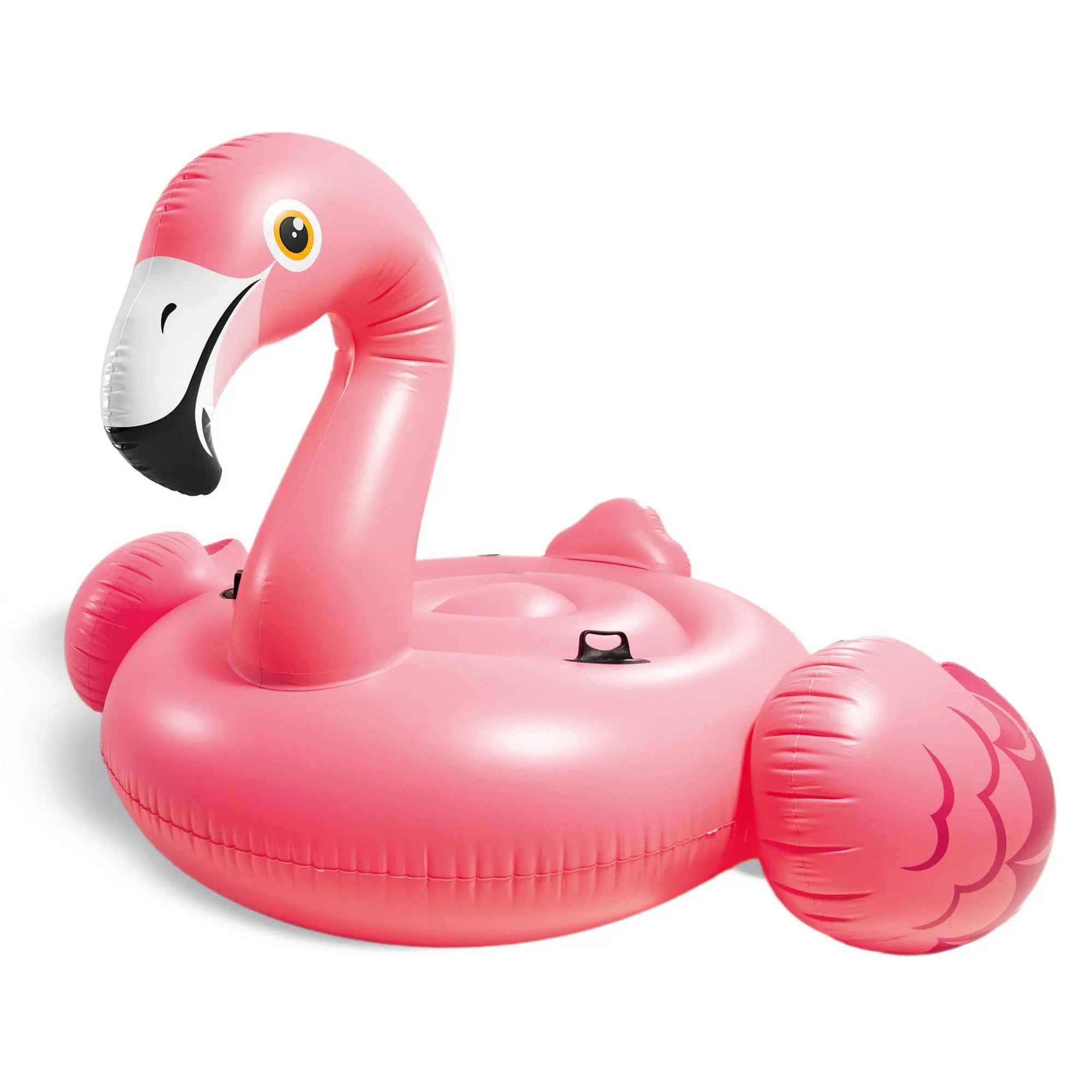 INTEX Pink Flamingo Inflatable Pool Float: Animal Pool Toy For Kids – 2 Heavy-Duty Handles – 88lb Weight Capacity – 70" x 53" – For Ages 3+