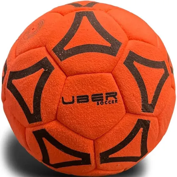 Uber Soccer Indoor Felt Ball (Orange, 5)