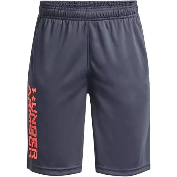 Under Armour Boys' Prototype 2.0 Wordmark Shorts - Navy, YSM