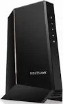 Netgear - Nighthawk Mid/High-Split Docsis 3.1 Cable Modem - Black