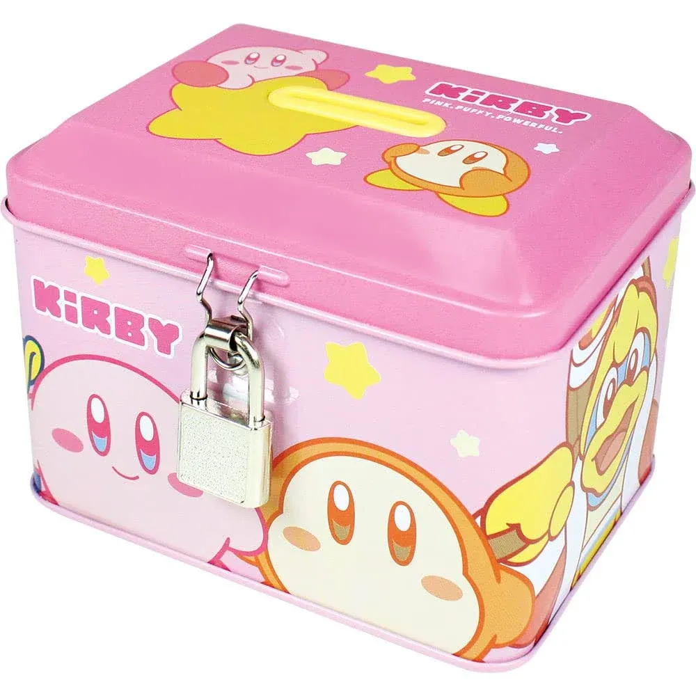 Tee's Factory Kirby HK-5542715HY Can Bank with Keys, Hyokkori, H 3.3 x W 4.5 x D 3.3 inches (8.4 x 11.3 x 8.3 cm)