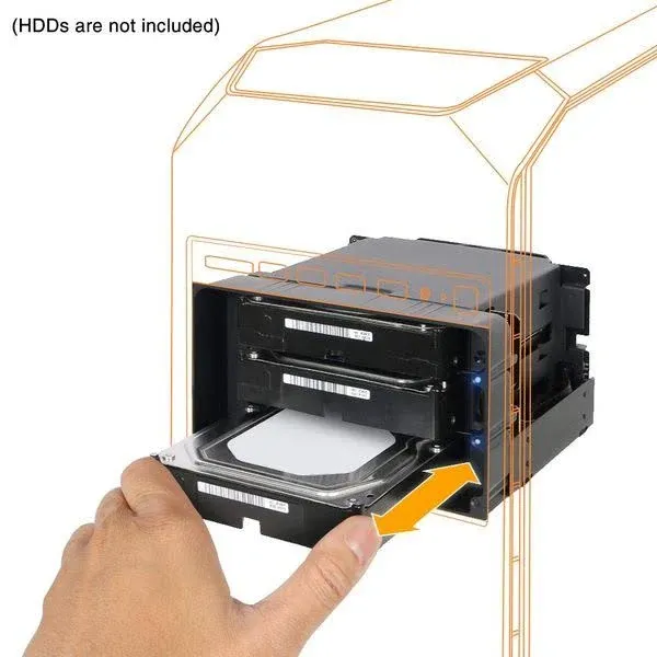 Icy Dock FlexiDOCK MB830SP-B Drive Enclosure