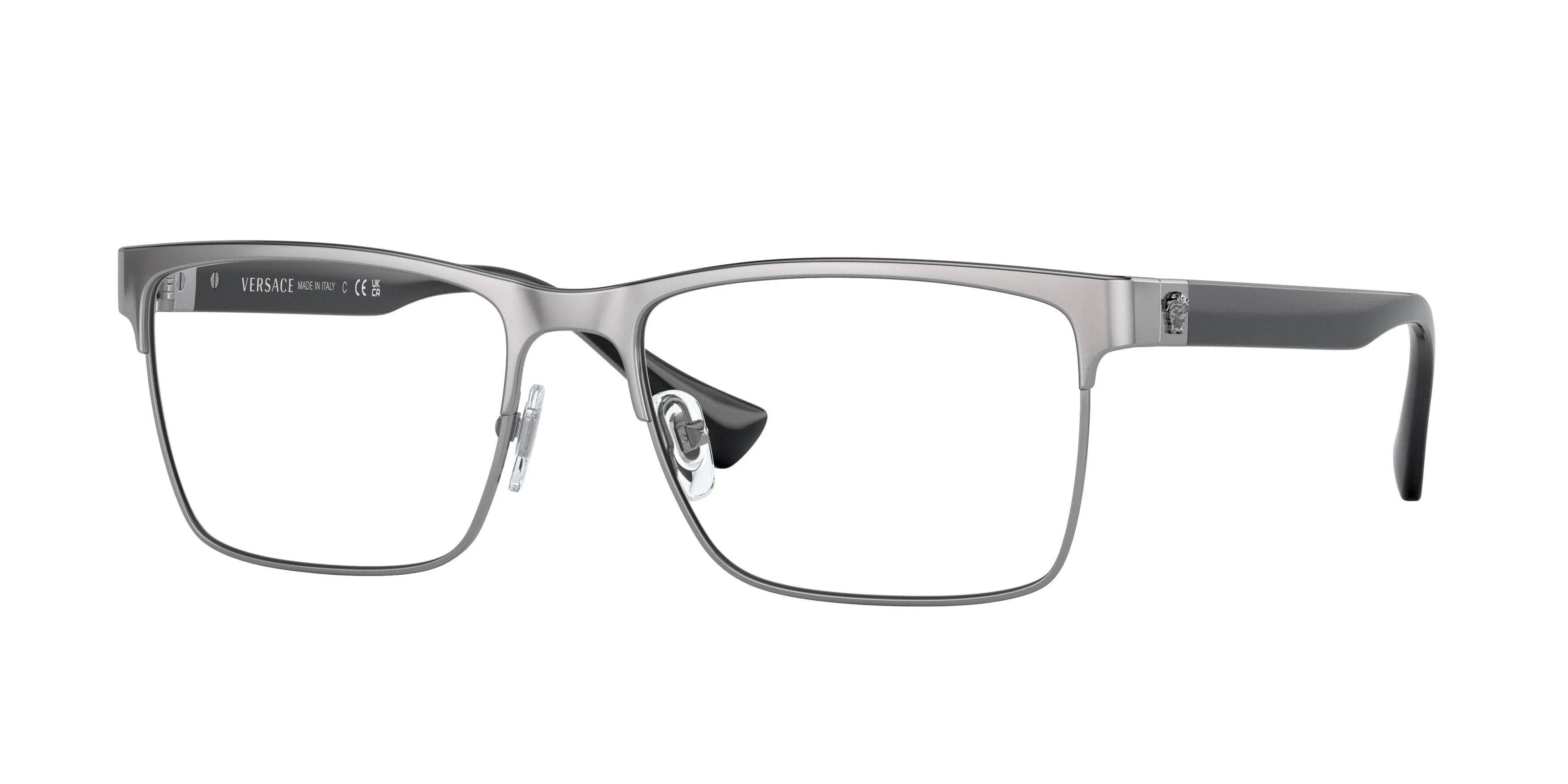 Versace VE1285 Eyeglasses 1001 Gunmetal