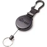 Key-Bak Securit Retractable Carabineer Reel, 48-in. Cord