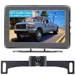 Backup Camera for Car HD 1080P Truck Rear View Camera with 4.3 Inch 