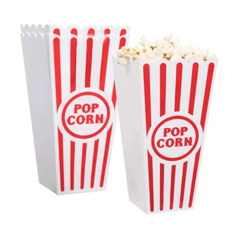 Plastic Popcorn Containers (4)