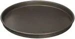 LloydPans 12" x 1" Heavy Weight Aluminum Straight Sided Pizza Pan with Pre Seasoned Tuff-Kote® Finish H90R-12X1-PSTK