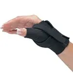 Comfort Cool Thumb CMC Restriction Splint Black / Medium Plus / Left