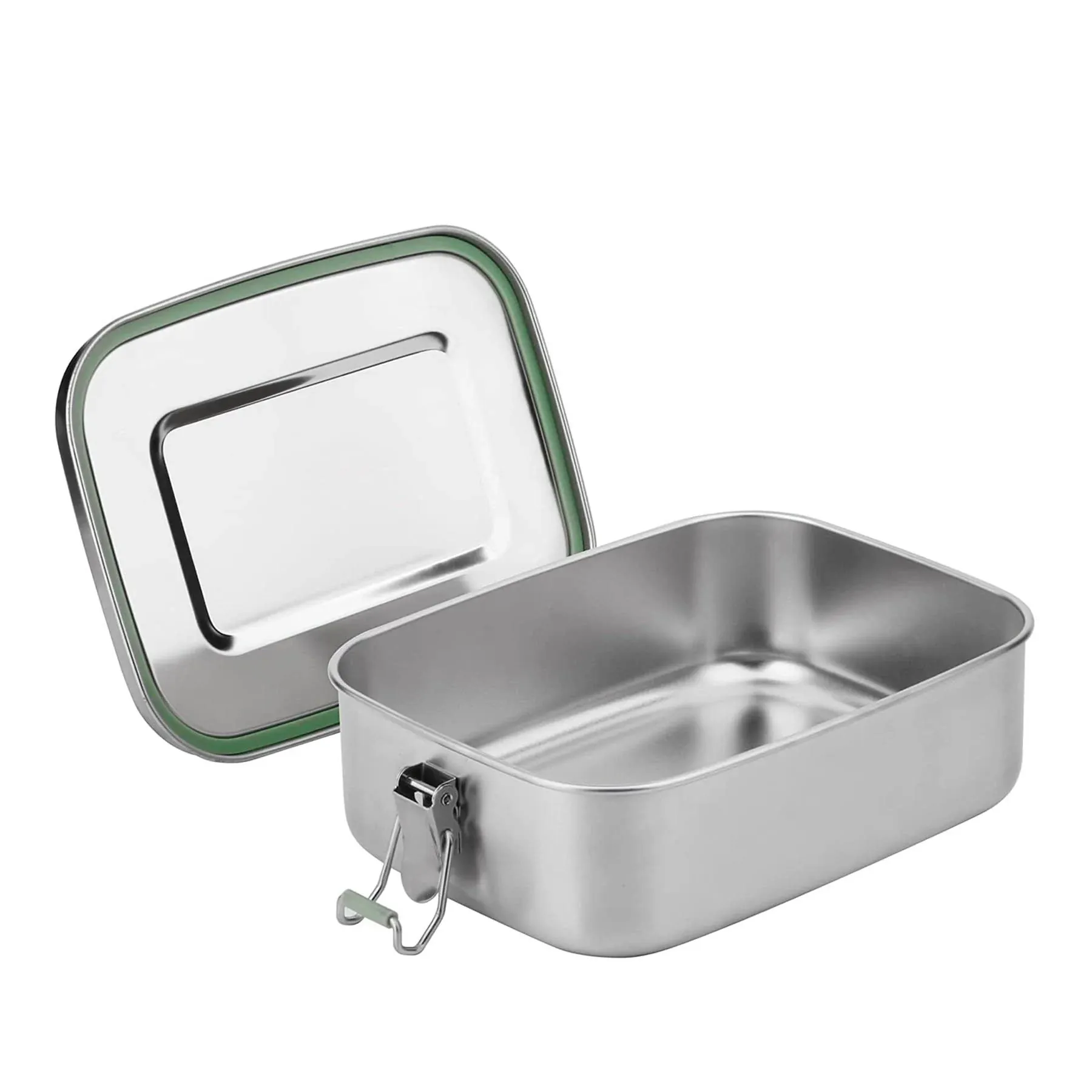 Stainless Steel Lunch Box 1500ml Eco &amp; Recyclable Food Container Leakproof &amp; Dis