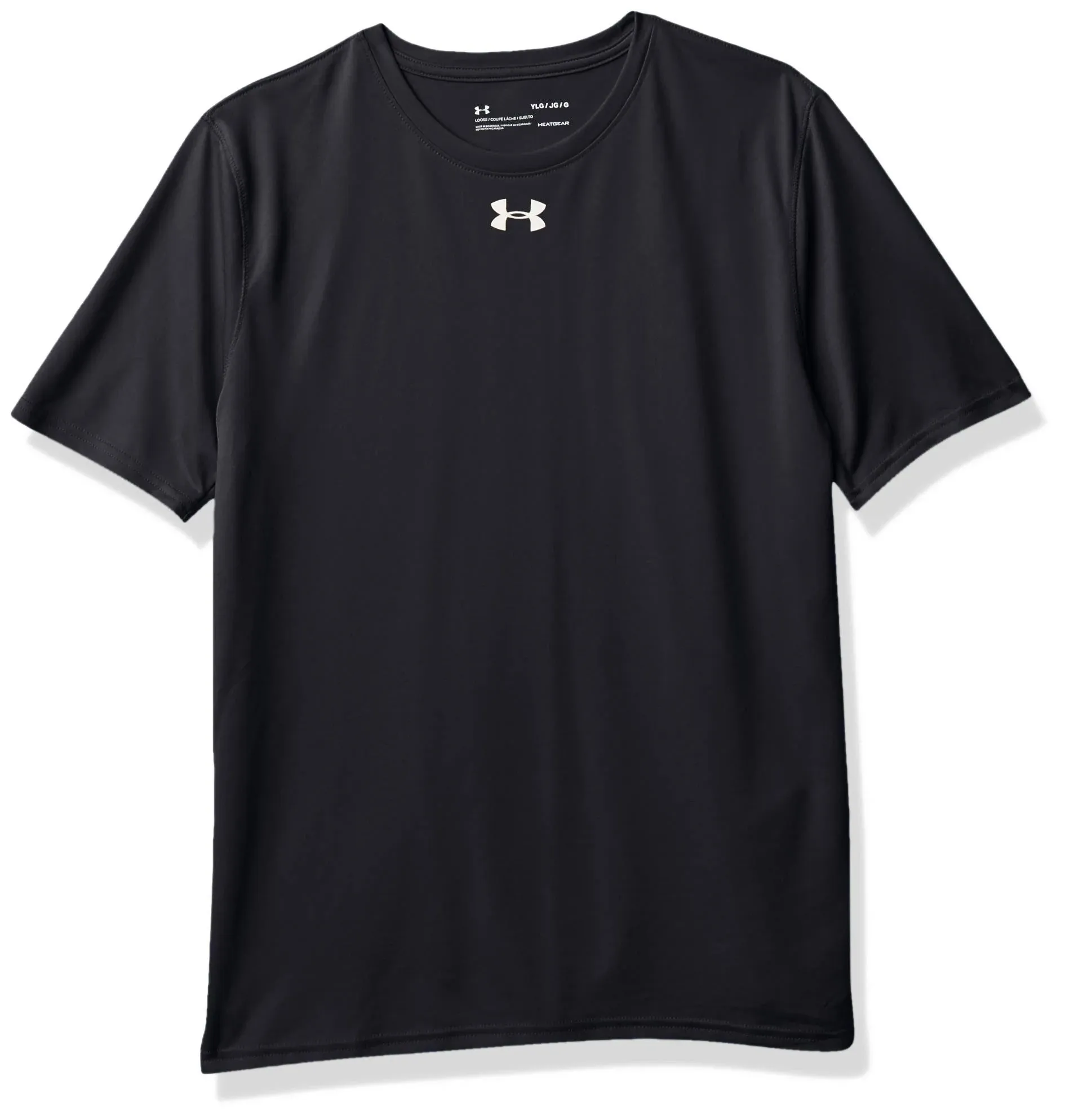 Under Armour Boys' Locker T-Shirt - Black, Youth Large