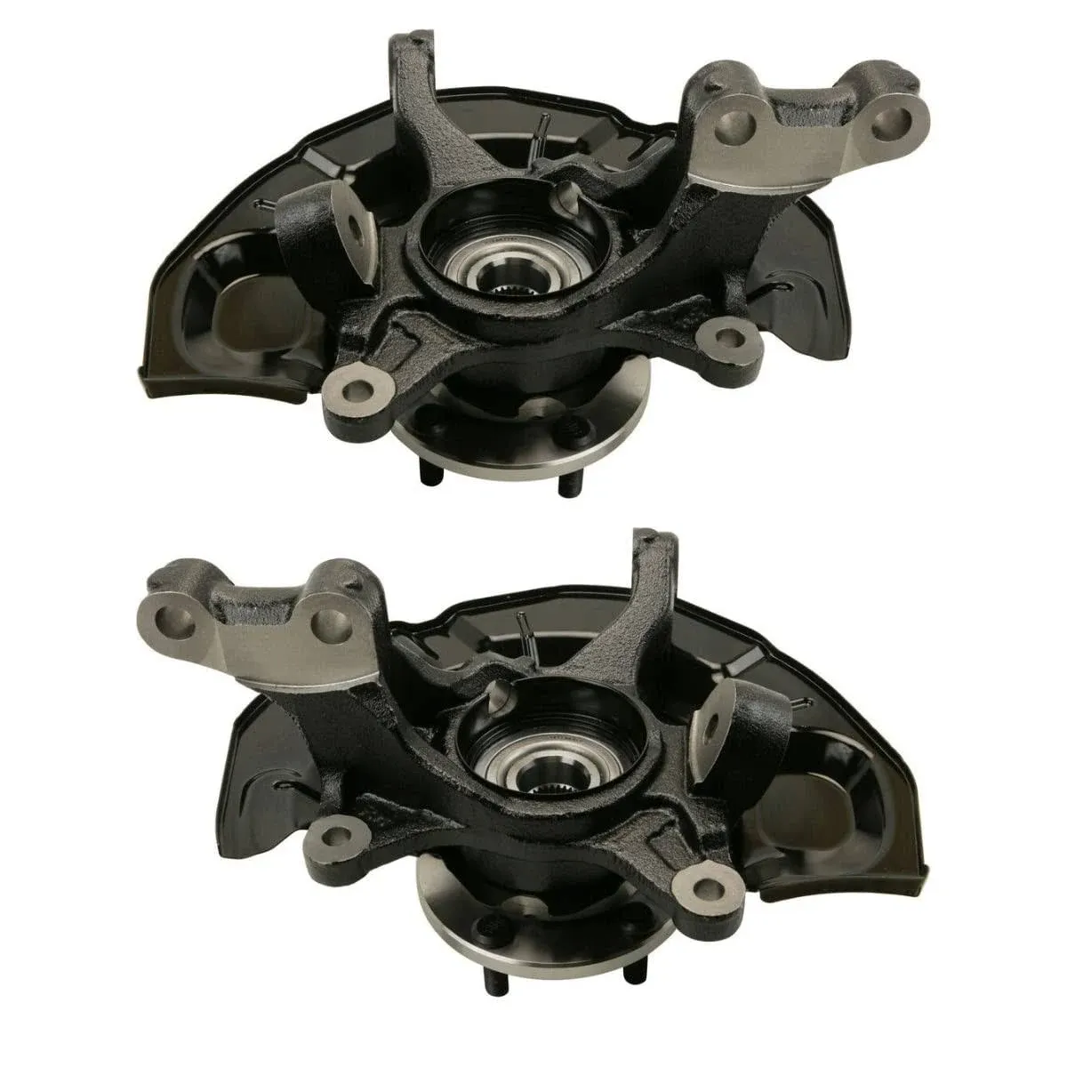 Front Steering Knuckle &amp; Wheel Bearing Hub Assembly Pair for Toyota Camry 3.5L