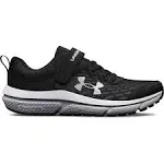 Kids' Under Armour Assert 10 Running Shoes Little 2.5 Grey Heather/Black/Yellow