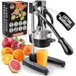 Zulay Kitchen Heavy-Duty Manual Juice Press