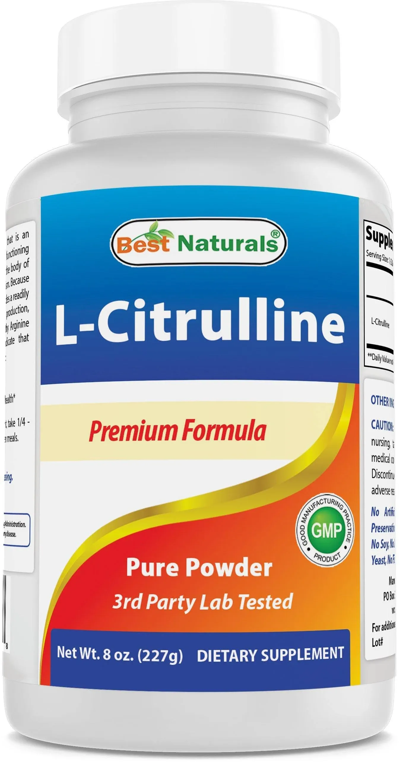 Best Naturals L-Citrulline Powder 8 OZ (8 OZ (Pack of 1))