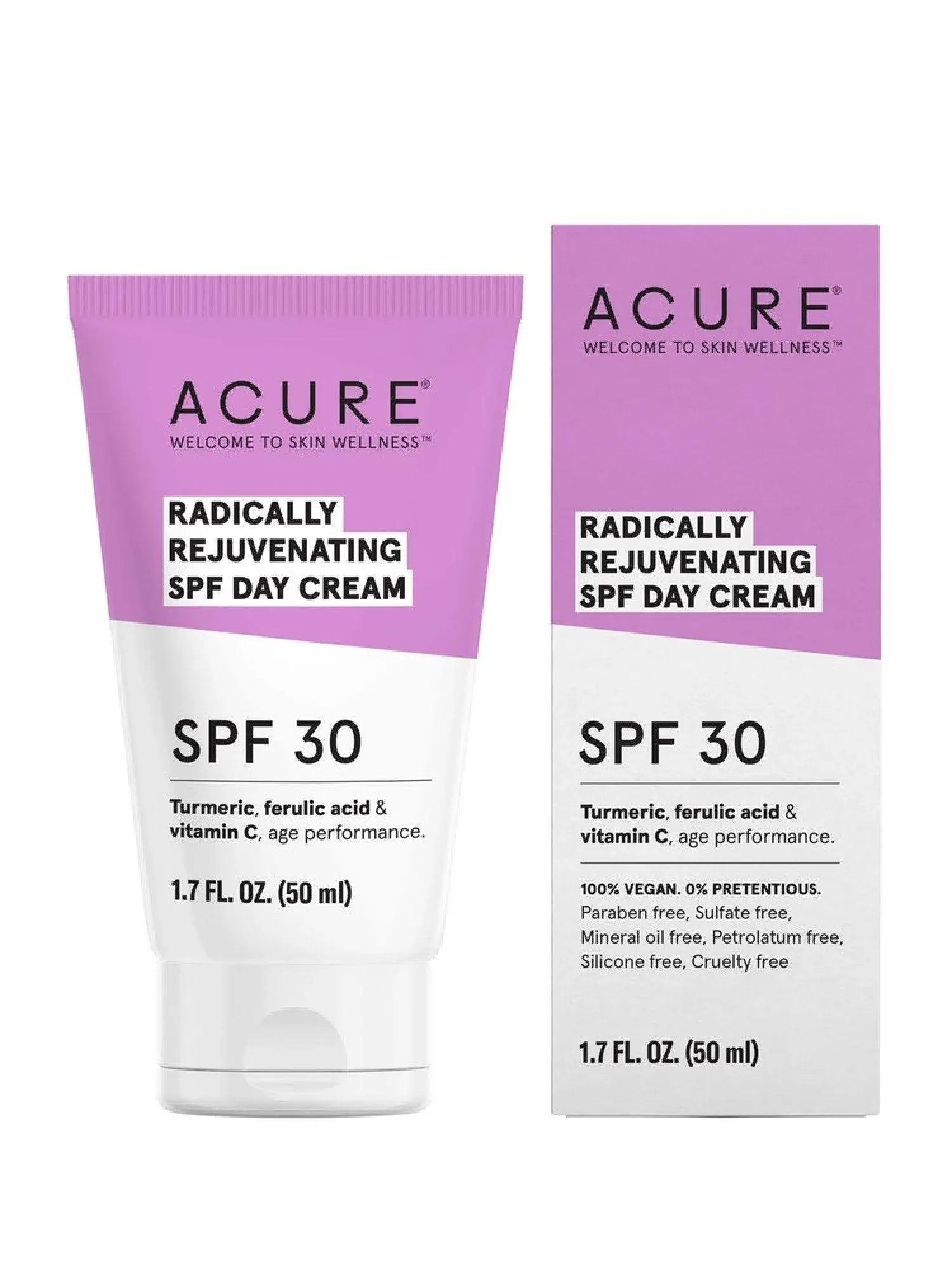 Acure - SPF 30 Day Cream - Radically Rejuvenating - 1.7 fl oz.