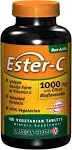 American Health Ester-C with Citrus Bioflavonoids 1000 mg Vegetarian Tablets, 45 Ct