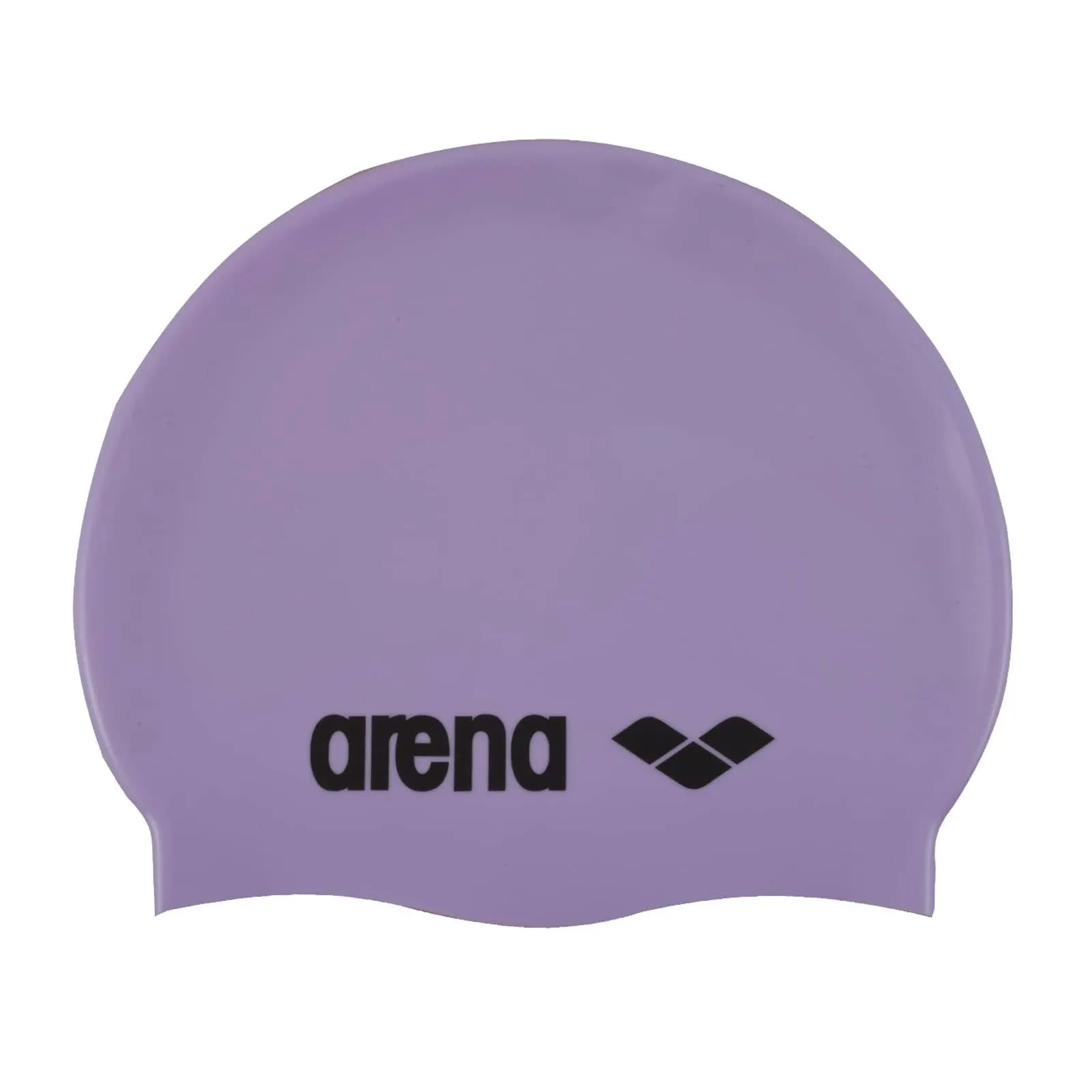 arena Classic Silicone Swim Cap, Parma/Black