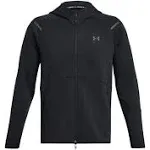 Under Armour Men's Unstoppable Fleece Full-Zip Hoodie, Small, Black