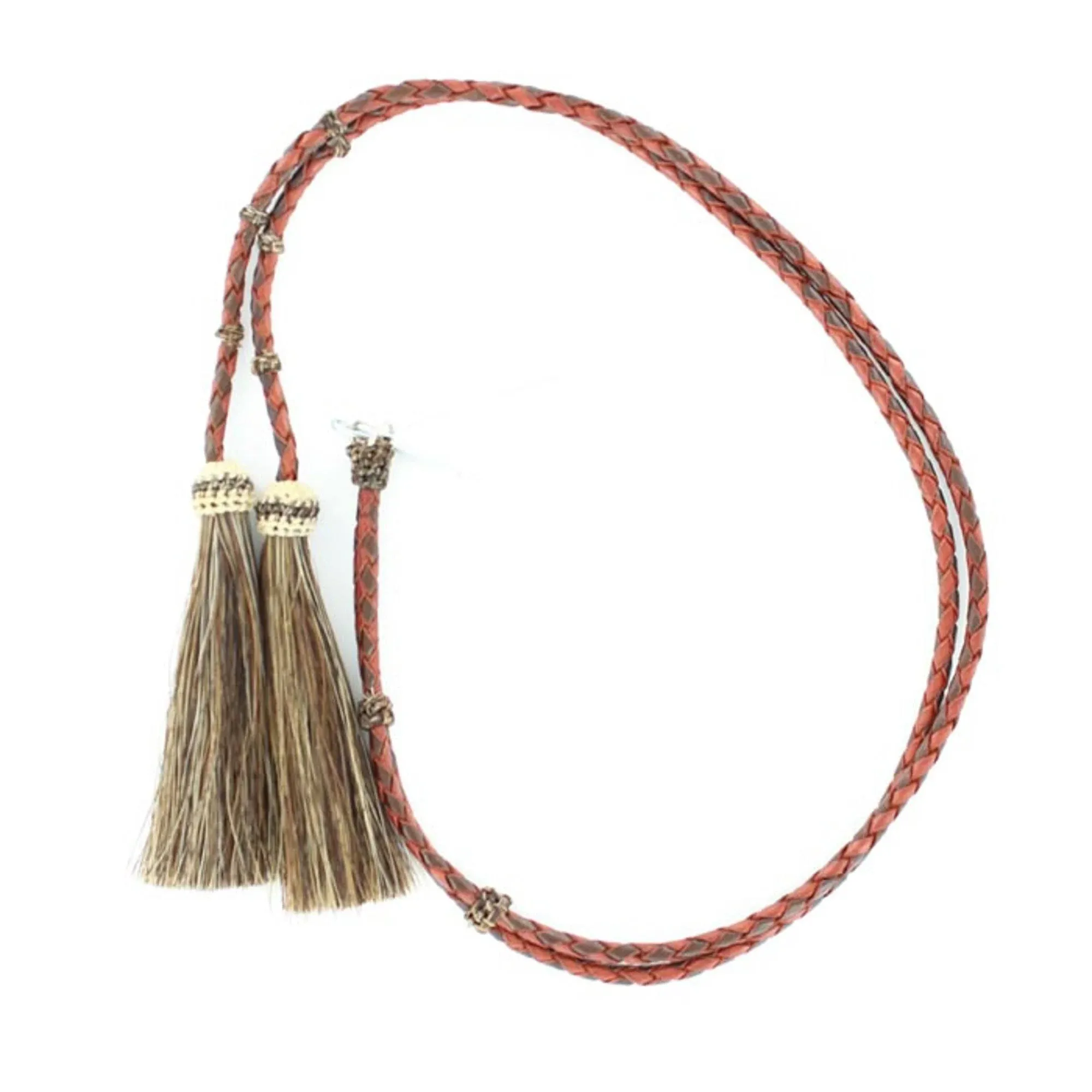 M & F Western Horsehair Tassle Stampede String